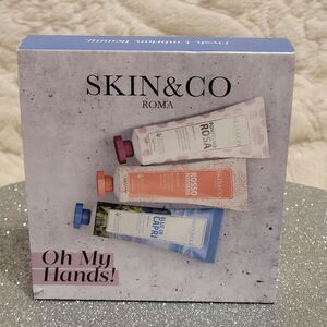 Skin & Co Roma 3 Pc Hand Cream Set Travel Sizes 3 Scents Oh My Hands New Sealed